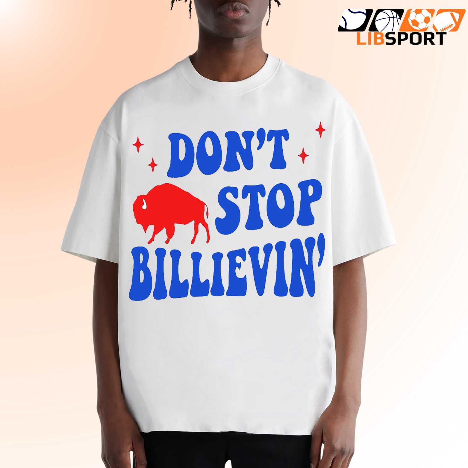 Dont Stop Billievin Buffalo Bills T Shirt, Vintage Nfl Fan Tee, Game Day Unisex Top